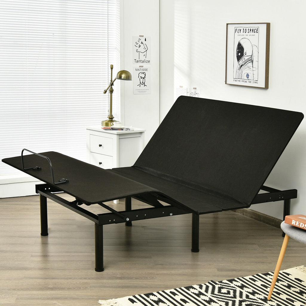 Queen Size Adjustable Bed Base with Wireless Remote - Style B