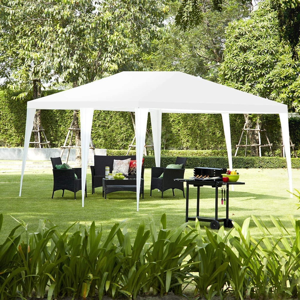 10 x 20 Feet Canopy Tent with 6 Sidewalls - White