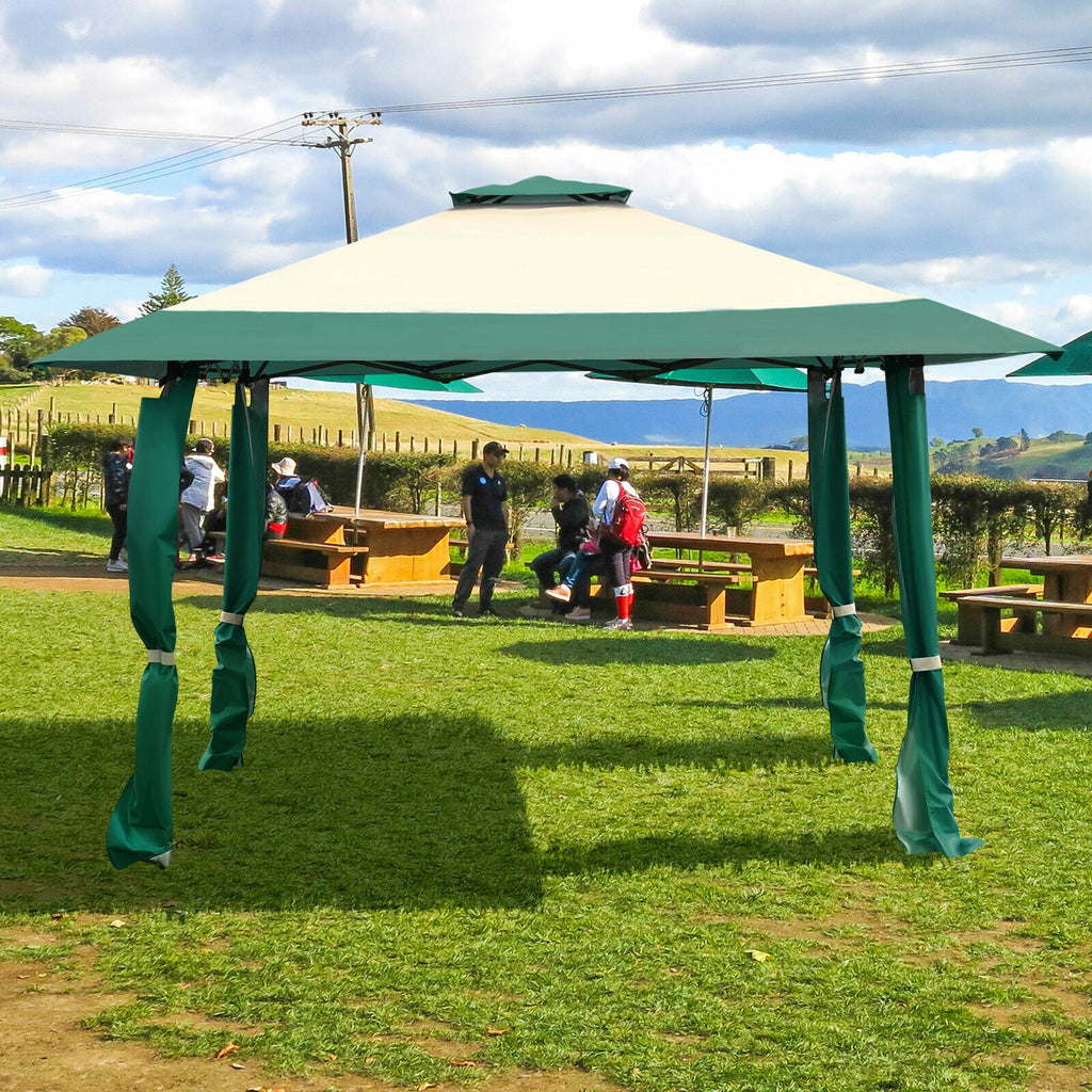 13x13 Pop-Up Gazebo Tent with Carry Bag - Blue