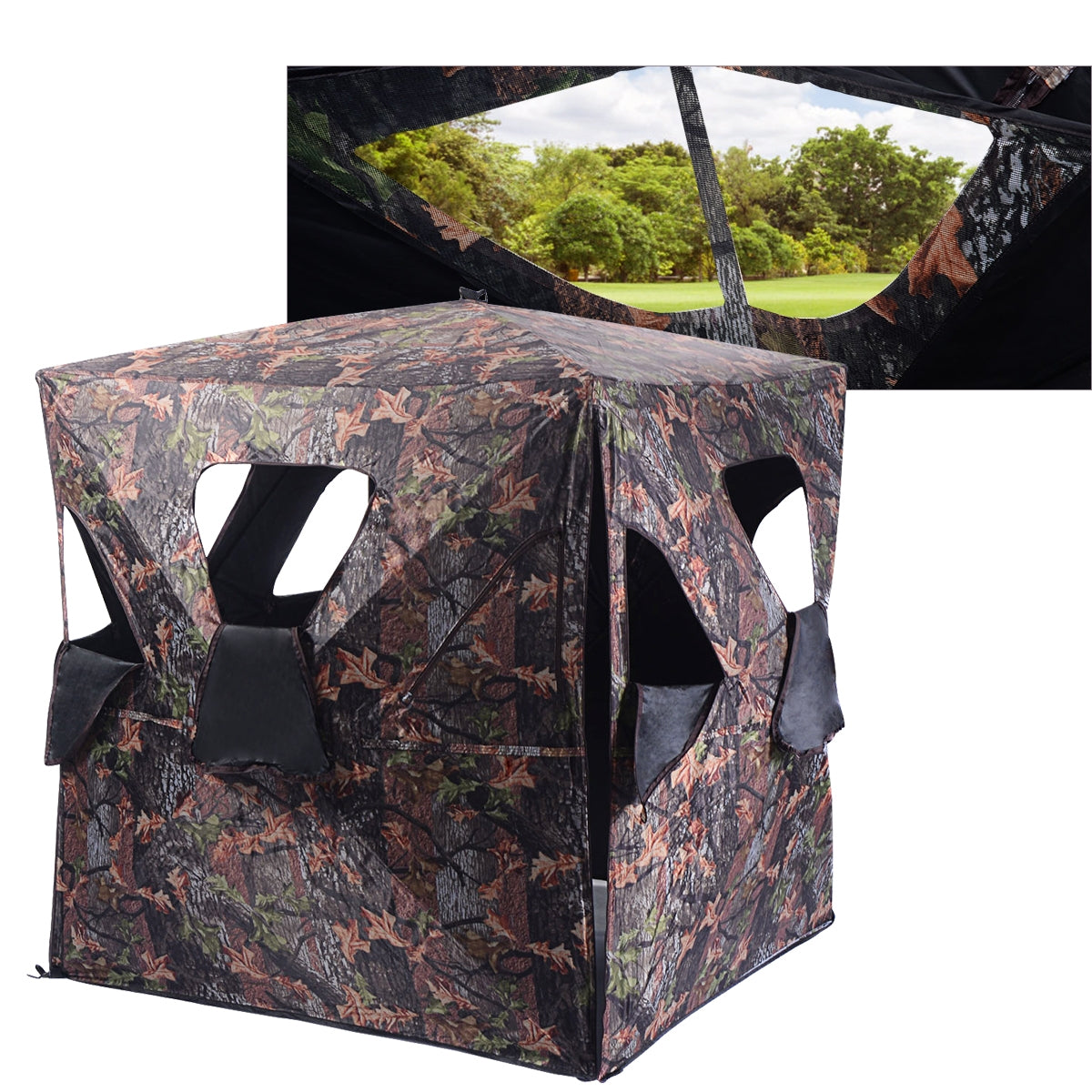 Portable Pop-Up Hunting Blind with 360° View - Style 1