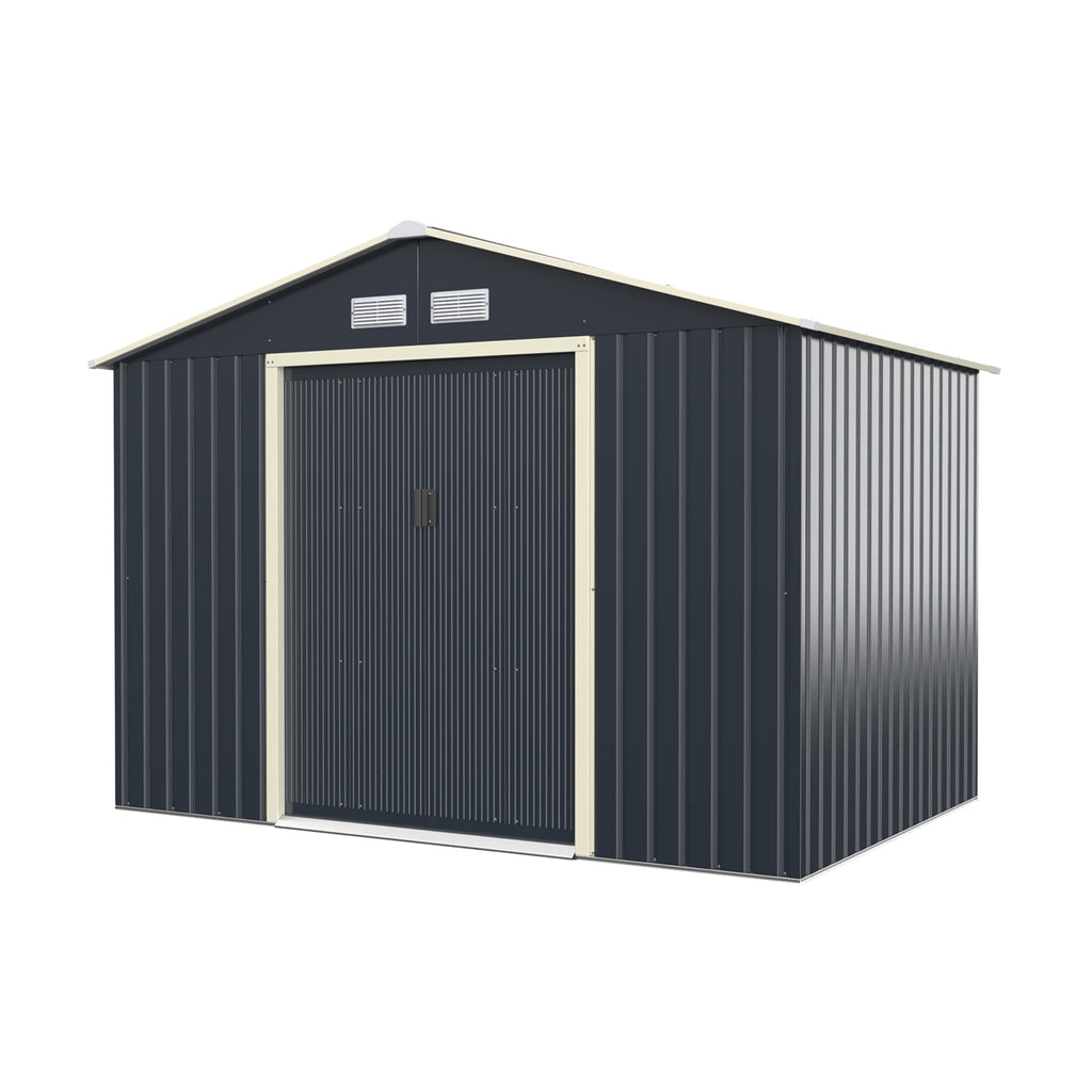 9 x 6 Feet Metal Storage Shed for Garden and Tools
