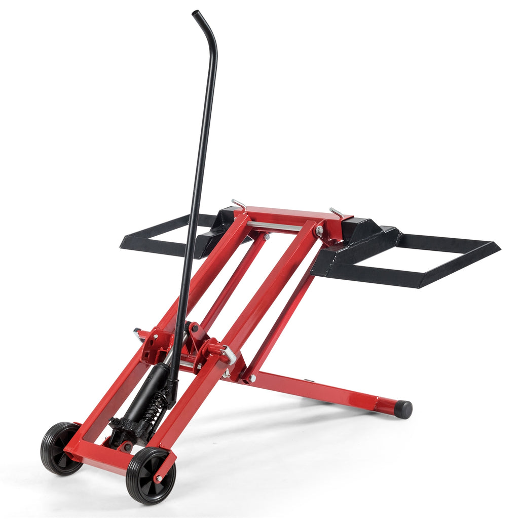 Hydraulic Lawnmower Lift Jack for Tractors and Zero Turn Riding Lawn