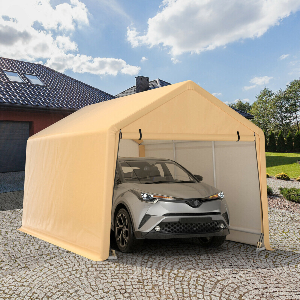 9 x 17 Feet Heavy Duty Carport Canopy