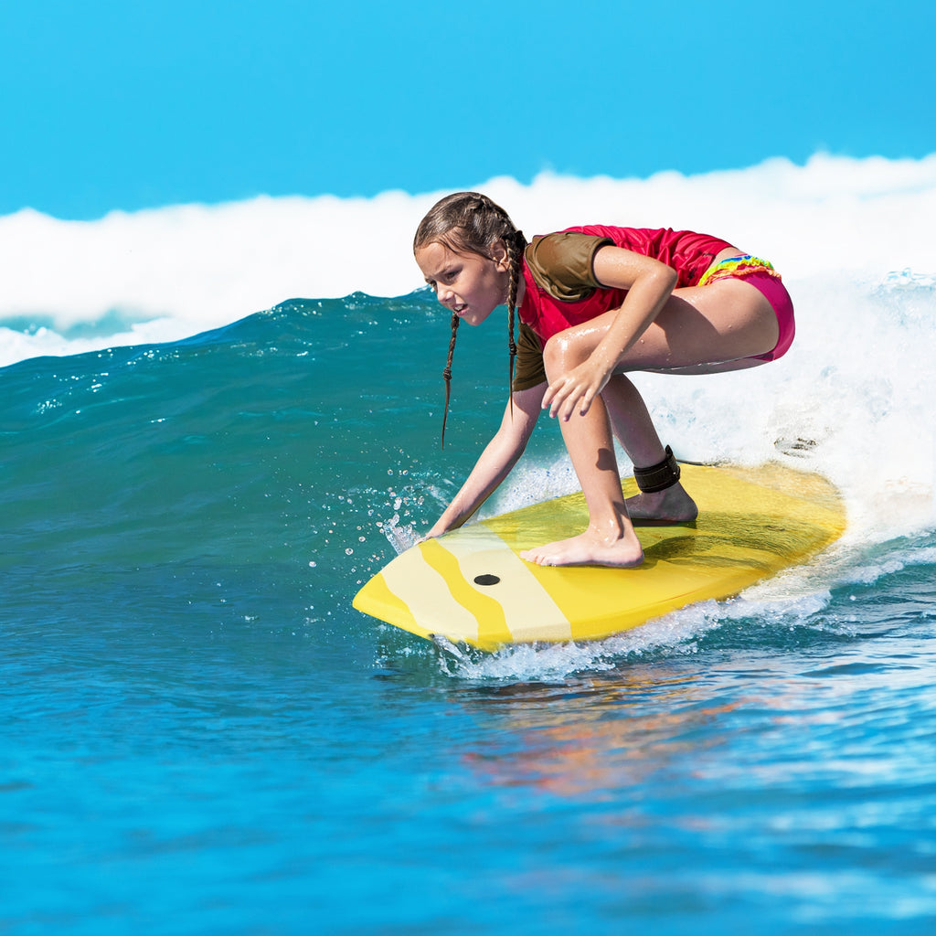 Lightweight Bodyboard Surfing with Wrist Leash - S Size