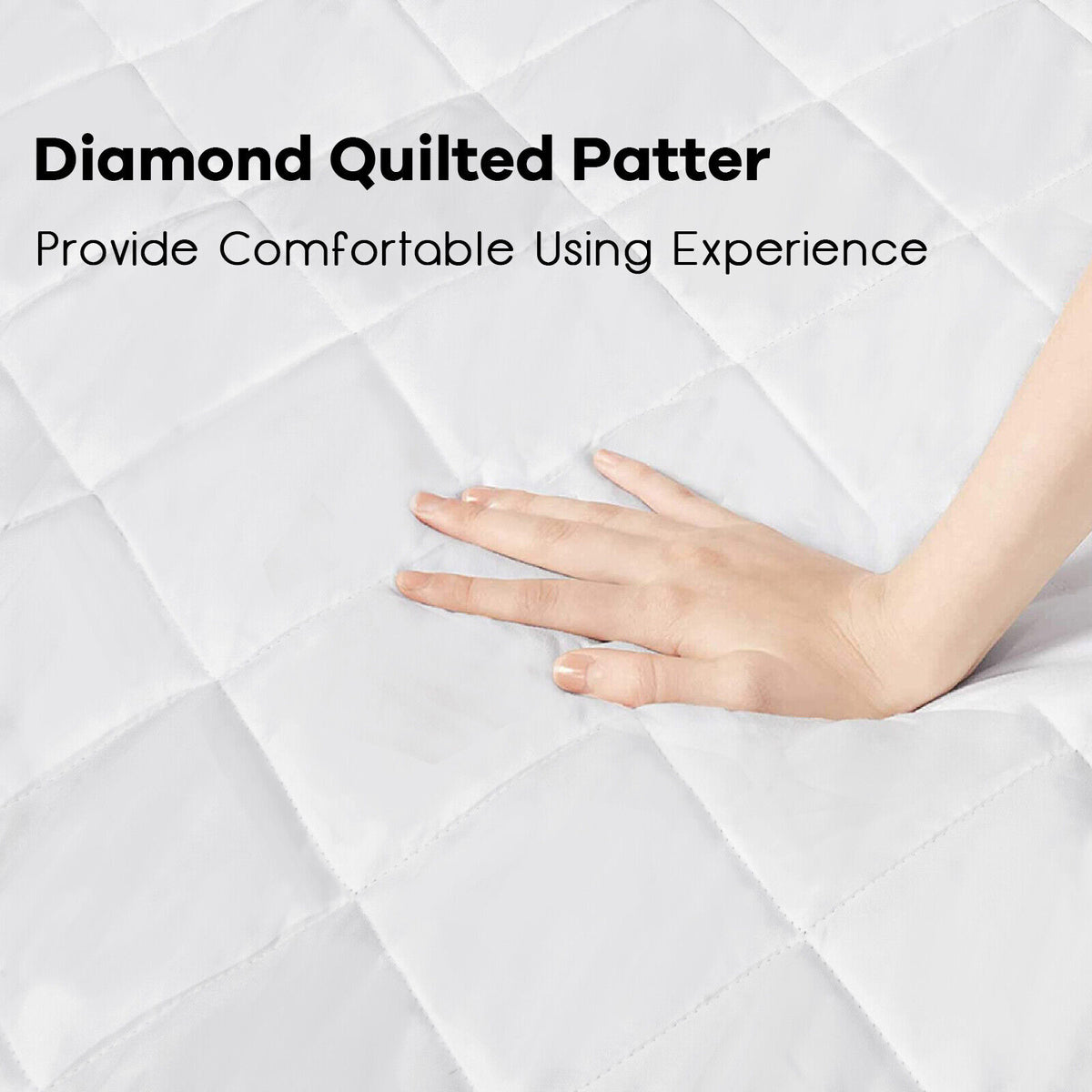 Electric Heated Mattress Pad Queen Size with Dual Controller