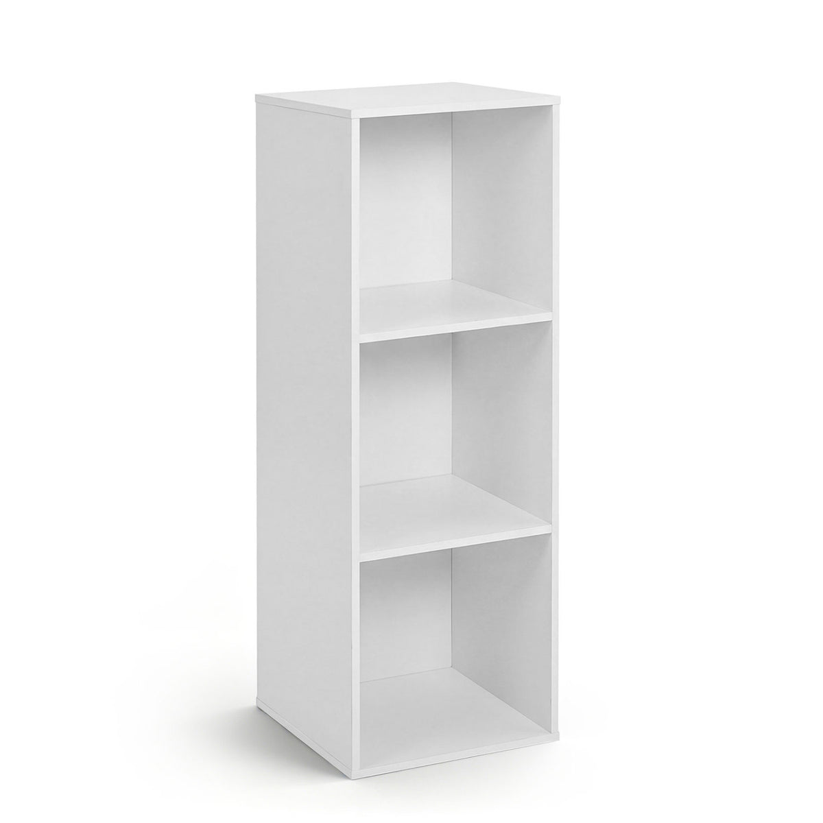 3-Cube Bookcase with 2 Anti-tipping Kits and Cubby Storage Organizer