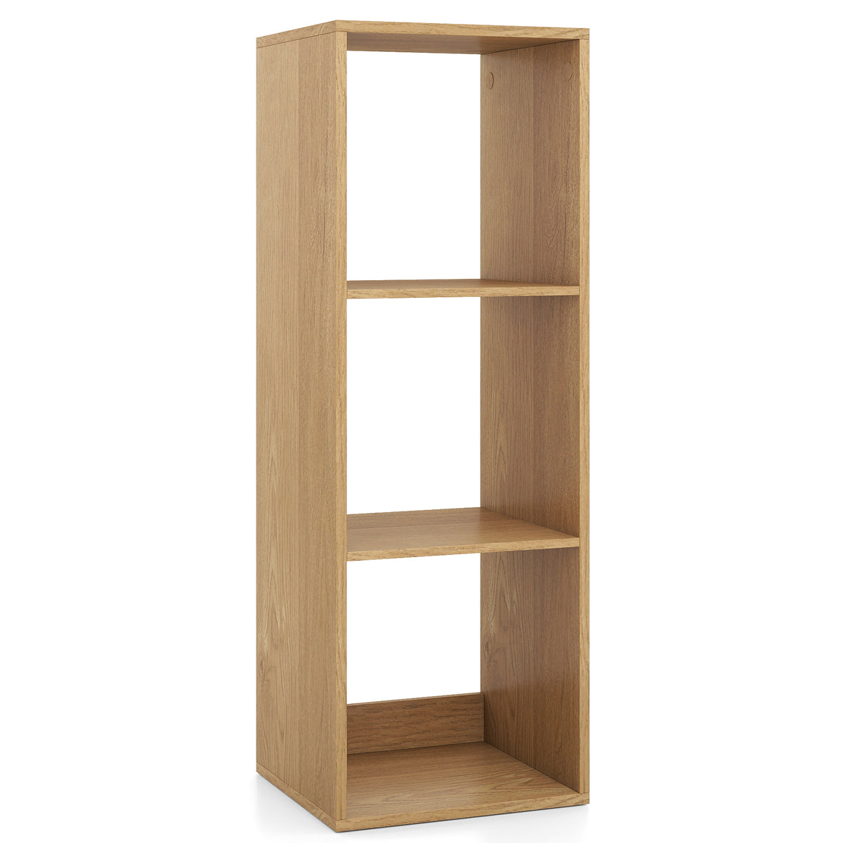 3-Cube Bookshelf - Natural Wood Grain