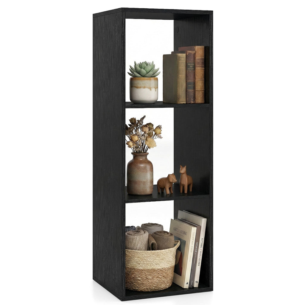 3 Cube Bookshelf - Black