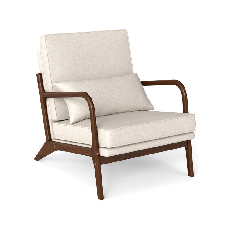 3-Piece Bedroom Bundle: Bedside Table, Accent Chair & Futon Sofa Bed