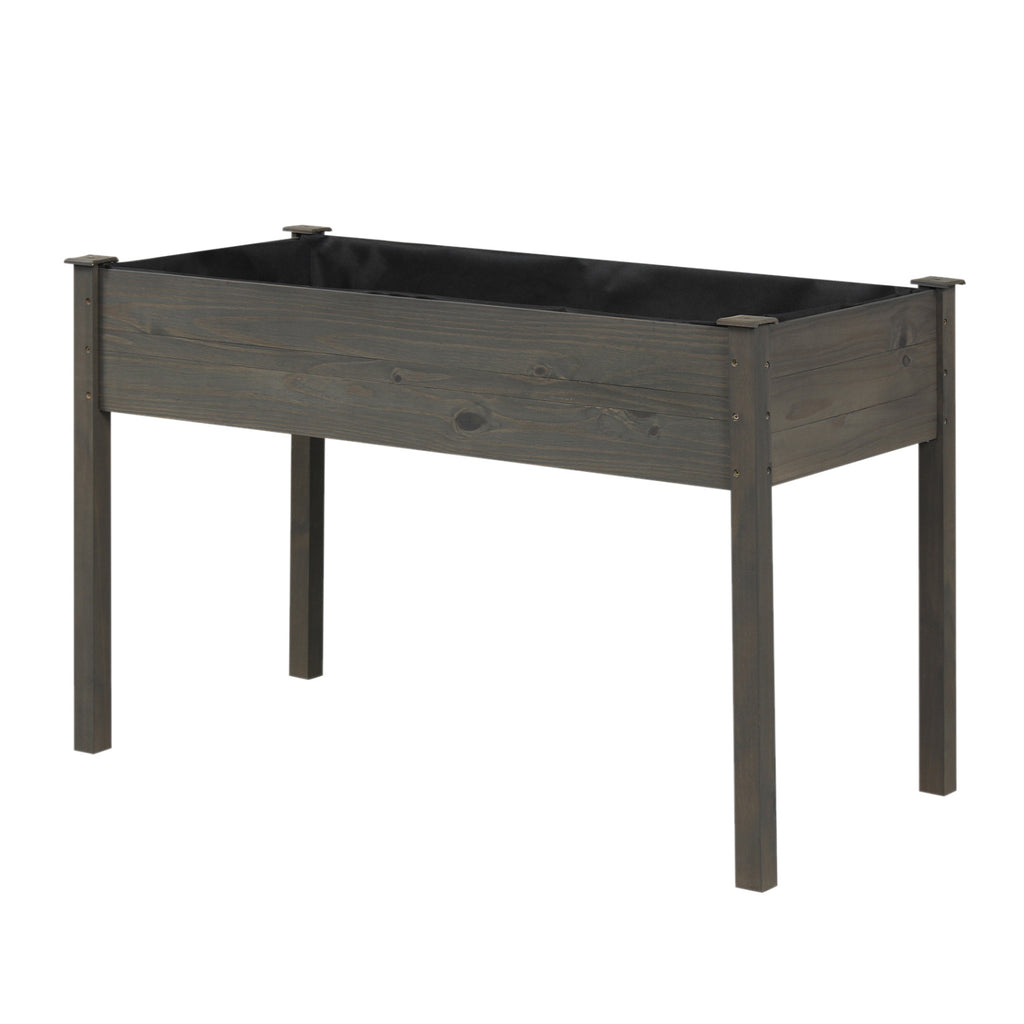 3 Pieces Garden Arbor and Raised Bed Combo Set-Create Your Dream Space
