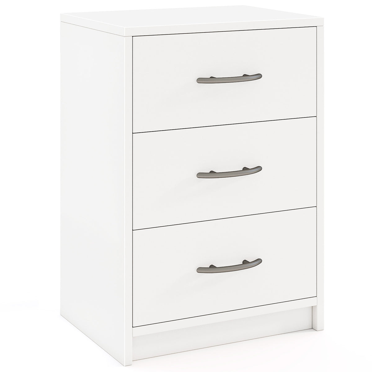 2 Drawer Nightstand with Storage - Oak
