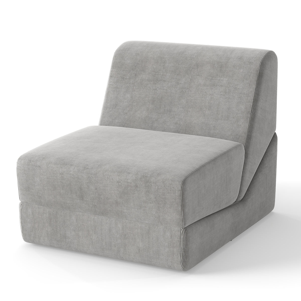 Bean Bag Chair with Ottoman - Green