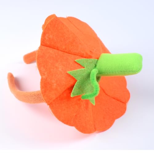 Halloween Pumpkin Headband Pumpkin Hat for Women Adult Kids -Pumpkin Headband hat Dress Up Headband