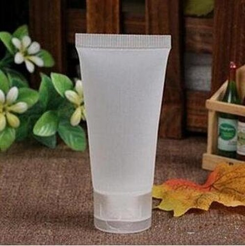 20PCS Clear Empty Refillable Plastic Tubes Bottle Packing Sample Bottles For Shampoo Cleanser Shower Gel Body Lotion (20 ML)