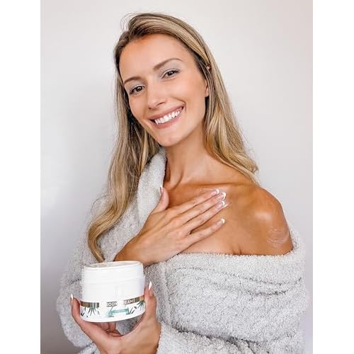 Body Cream with Olive Oil & Aloe Vera - Deep Hydration and Nourishment, 7.05 fl. oz