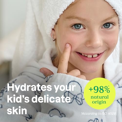 ATTITUDE Body Lotion for Kids, EWG Verifed Moisturizer, Dermatologically Tested, Plant and Mineral Based Cream, Vegan, Mango, 16 Fl Oz (Pack of 6)