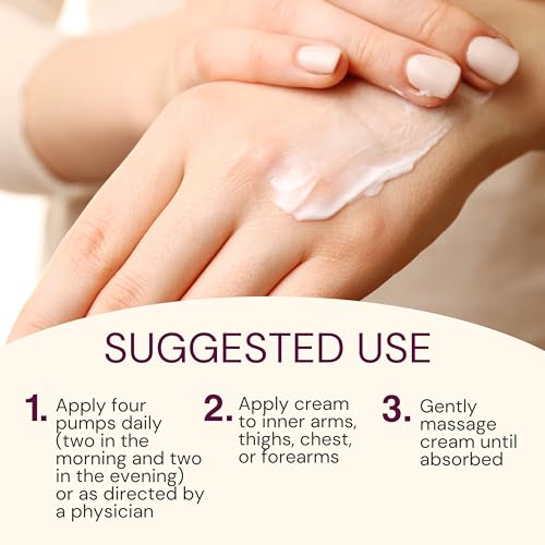 BIOLABS PRO Estro Cream BiEST 2.5 - Bioidentical Natural Solution - 2.5mg Per Dose - Three Month Supply - Luxury Bottle - 3.6oz