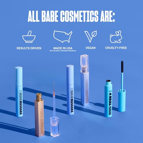 Babe Original Babe Lash Enhancing Conditioner - Conditioning Serum for Eyelashes, with Peptides and Biotin, Promotes Fuller & Thicker Looking Lashes, Companion to Essential Lash Serum