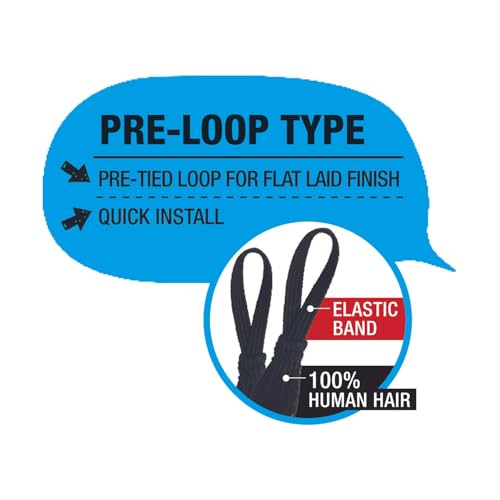 SHAKE-N-GO Saga Crochet Loop Type Super Curl 12" (OFF BLACK 1B, 3-PACK)
