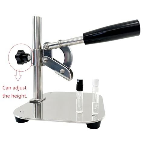 Manual 2ML 5ML 10ML small perfume capping machine,perfume sample capper,travel sample liquid bottle capper for diameter 10mm or 11mm glass bottle