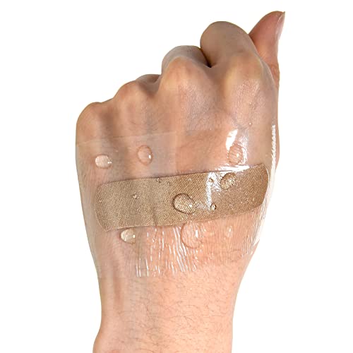OBTANIM Transparent Waterproof Stretch Clear Adhesive Film Bandage Skin Dressing Tape for Tattoo Aftercare (4 x 394 Inch)
