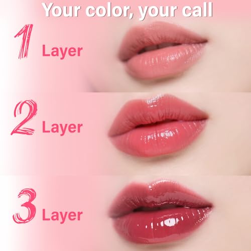 Lip Stain - Lip Stain Peel Off | Waterproof, Transfer-Resistant, Smudge-Proof | Precise Application, One-Peel Finish | Long Lasting Lip Liner Stain for All-Day Color Hold£¨Coral Pink£©