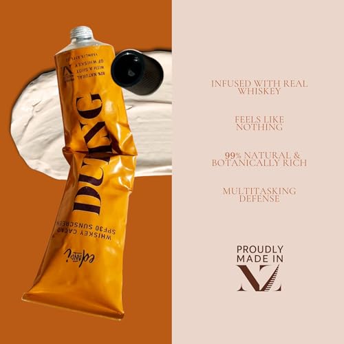 ed&i DURING Sunscreen Lotion for Body, SPF 30 Broad Spectrum Full Body Sun Screen w/UVA & UVB Protection, Moisturizing & Lightweight. Whiskey Cacao Scent ? 5.07 oz