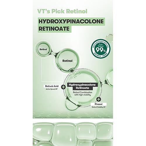 VT COSMETICS Cica Reti-A Retinol Cream 0.05 | Skin Repairing Cream For Sensitive Skin 1.01 fl oz