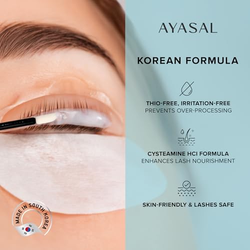 AYASAL Lash Lift Kit: Eyelash Lift Kit - With Detailed Instruction Eyelash Perm Kit - Easy for Beginner and Professional Lash Perm Kit - Achieve Salon-Quality Lashes Lift with Safe and Effective Resul