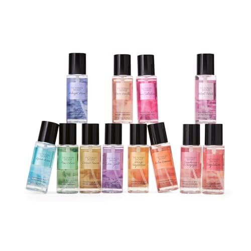 Victoria's Secret Mist Collection 12 Piece Travel Mist Gift Set