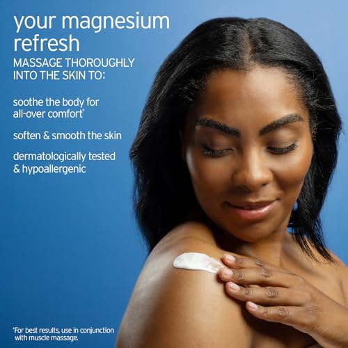 LIFE-FLO Magnesium Lotion - New and Improved Unscented Body Lotion with Magnesium Chloride from The Zechstein Seabed - Soothes Muscles and Joints When Massaged into The Skin - Hypoallergenic - 8oz