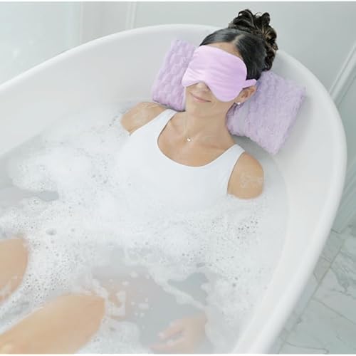Luxury Body Stopper, Anti-Slip Spa Accessory, Holds Reclined Position in Bath, Bathe Comfortably Hands Free, and Keep Your Hair Dry. Recline, Relax, Stay Put