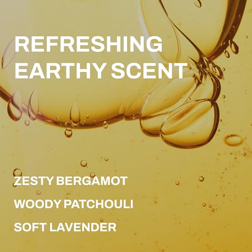 Whamisa Organic Seeds Body Cleanser - Relaxation, Fermented Postbiotic Formula for Relaxing Skin, Waterless Formua, Body Wash, Spa Care, Woody Scent (490ml)