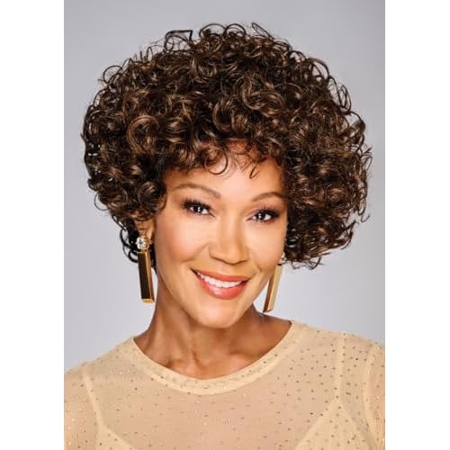 Kim Kimble Leilani Voluminous Spiral Curly Wig by Hairuwear, Average Cap - MC25-88SS Honey
