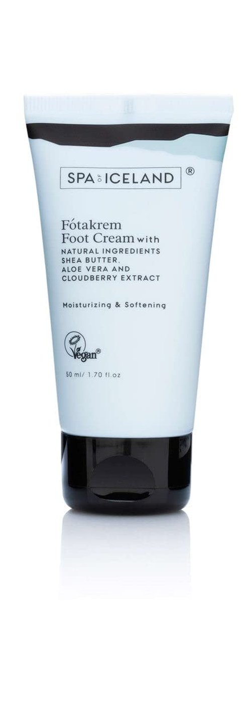 SPA of ICELAND Moisturizing and Softening Foot Cream in Tube, 50ml, Iceland Moss & Thyme
