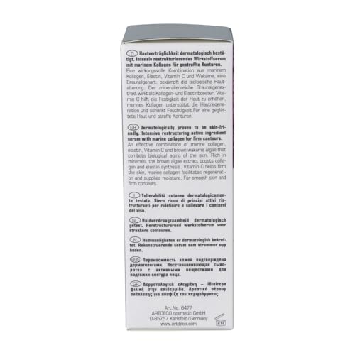 ARTDECO Collagen Booster Serum - Restructuring Serum for Firmer Contours - Combats Signs of Skin Aging like Wrinkles & Loss of Contours - Tighten Your Skin - Facial Skin Care Products - 1.05 Fl Oz