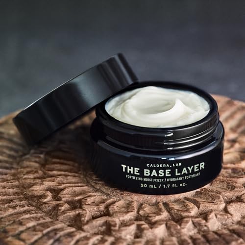 Caldera + Lab The Base Layer | Men's Organic Face Cream Moisturizer for Dry, Sensitive, & Normal Skin ? Vegan, Natural & Antioxidant Packed Facial Skincare