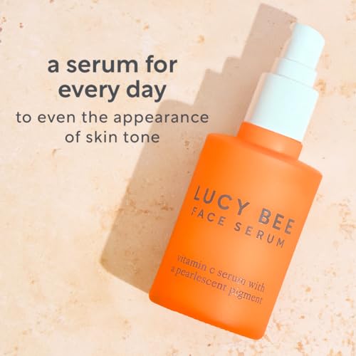 Hydrating Makeup Primer with Vitamin C, Certified Organic Face Serum for Glowing Skin, Dermatologist Approved for Sensitive Skin, Vitamin E & Rosehip Oil, Vegan & Cruelty-Free 1.01 fl oz.