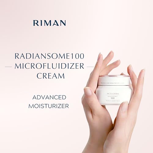 Radiansome100 Microfluidizer Cream | Advanced Skincare for Intensive Hydration | Supports Skin Elasticity and Glow | Cruelty-Free Face Moisturizer