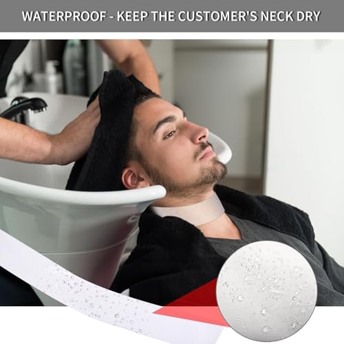 Pro 10 Rolls Neck Strips Hair Cutting Tool For Barber Shop Supplies Cutting Accessories Neck Paper