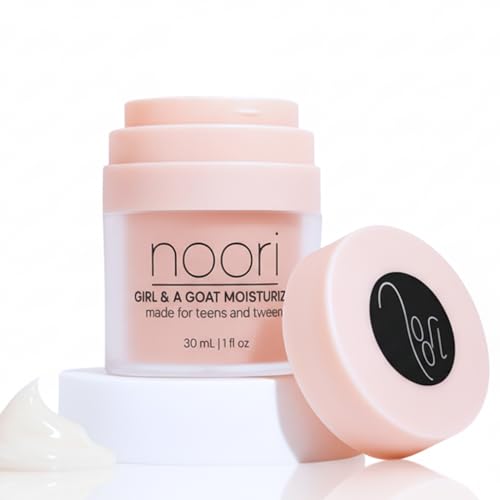 noori Skincare-Girl and a Goat Moisturizer for Teens and Tweens (ages 8+) Formulated by Pharmacist Mom
