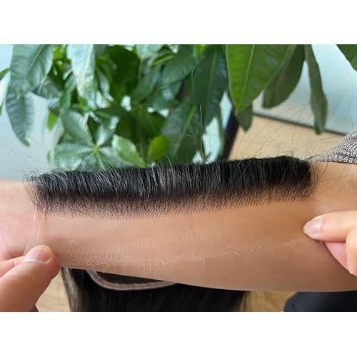7x7 Closure HD Lace Pre-plucked Natural Hairline Straight 0.10mm Ultra-thin Invisible SKINLIKE Lace Frontal 100% Human Hair 20 Inch