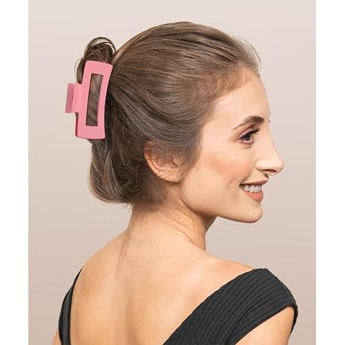 8PCS Hair Clips for Women, Flower Claw Clips for Thick Hair, Non-Slip Hair Accessories with Multi-Styles, Colorful Hair Claw Clips and Variety Pack, Ideal for Girls