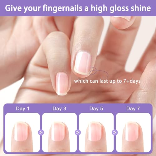 CGBE Nail Buffer and Shine Kit, 20pcs Nail Shine Buffer Blocks for Natural Acrylic Nails Polisher Fingernail Buffer Buffing File 1000/4000 Grit - Purple