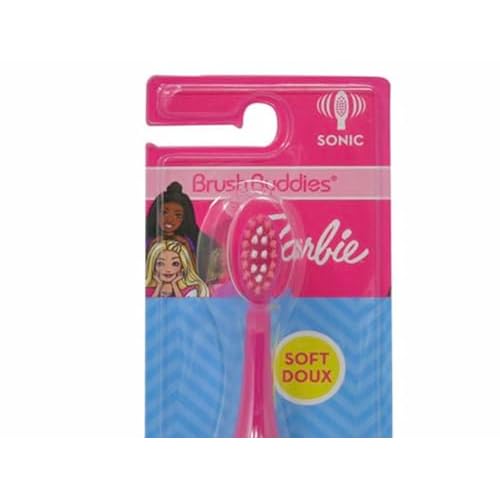 Brush Buddies Barbie Battery Operated Electric Toothbrush for Kids ? Soft Bristles & Sonic Power Perfect for Boys, Girls, and Children¡¯s Oral Hygiene