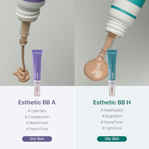 TROIAREUKE Aesthetic BB Cream A+ Formula (21 Beige) SPF50+ PA+++, Lightweight Blemish Balm, Tinted Moisturizer with Medium Coverage, Lasting Foundation Makeup Base for Oily Skin | Korean Beauty Makeup
