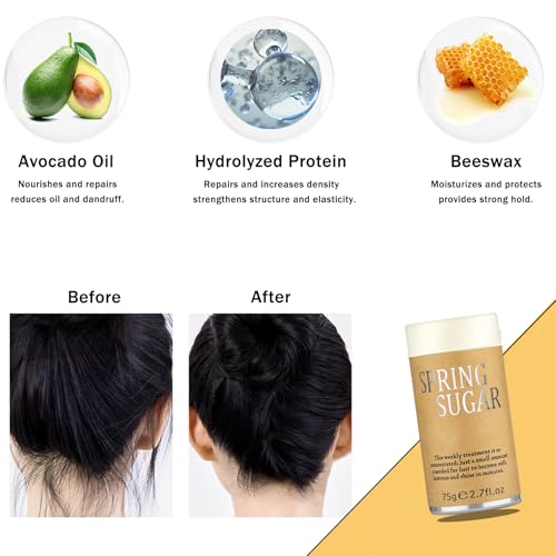 Slick Back Hair Styling Set ? Hair Wax Stick & Boar Bristle Hair Brush for Sleek Styles ? Control Flyaways, Baby Hairs & Frizz ? Wax Stick for Women Sectioning & Parting
