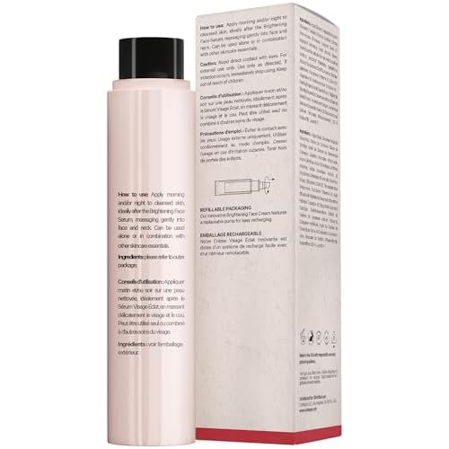 Codeage Maison Rouge Brightening Face Cream Refill Glutathione Cream, Collagen Peptides, Vitamin E, CoQ10 ? Radiance & Antioxidant Complex ? Paraben and Sulfates Free ? Skin Care - 1.7 fl oz