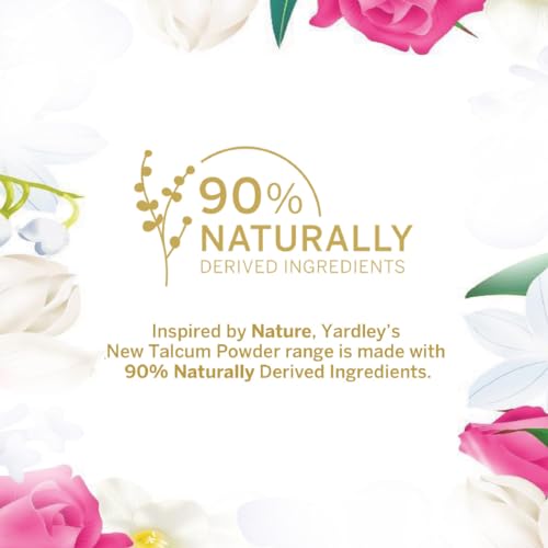 Yardley English Perfumed Talc, Rose