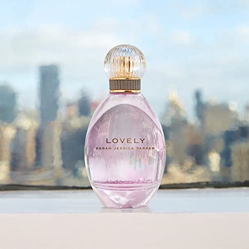 Lovely By SJP EDP Spray For Women - Classically Charming, Ultra-Glamorous Scent - Silky White Amber Fragrance With Powdery, Intimate Notes - Citrus, Lavender, And Musk - 1 Oz